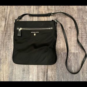 Michael Kors Black Nylon Crossbody Bag